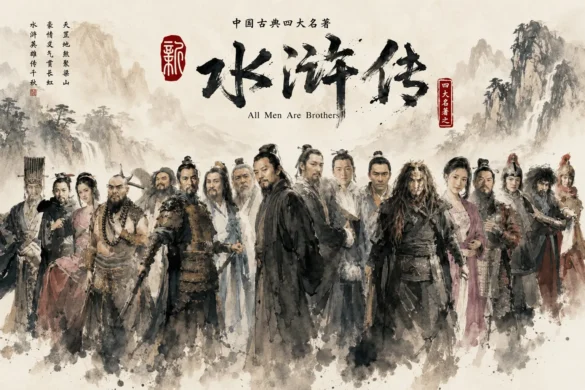 Heroes of Liangshan Marsh - Anh hùng Lương Sơn Bạc - Banner