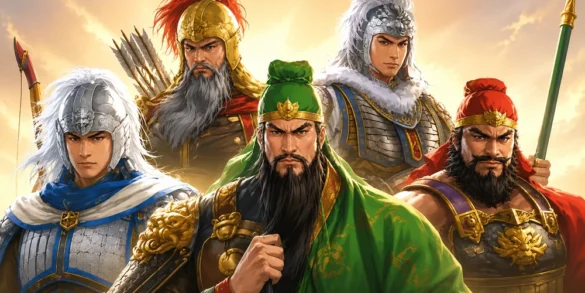 The Five Tiger Generals (五虎将, Wǔ Hǔ Jiàng, Wu Hu Jiang, Ngũ Hổ Tướng)